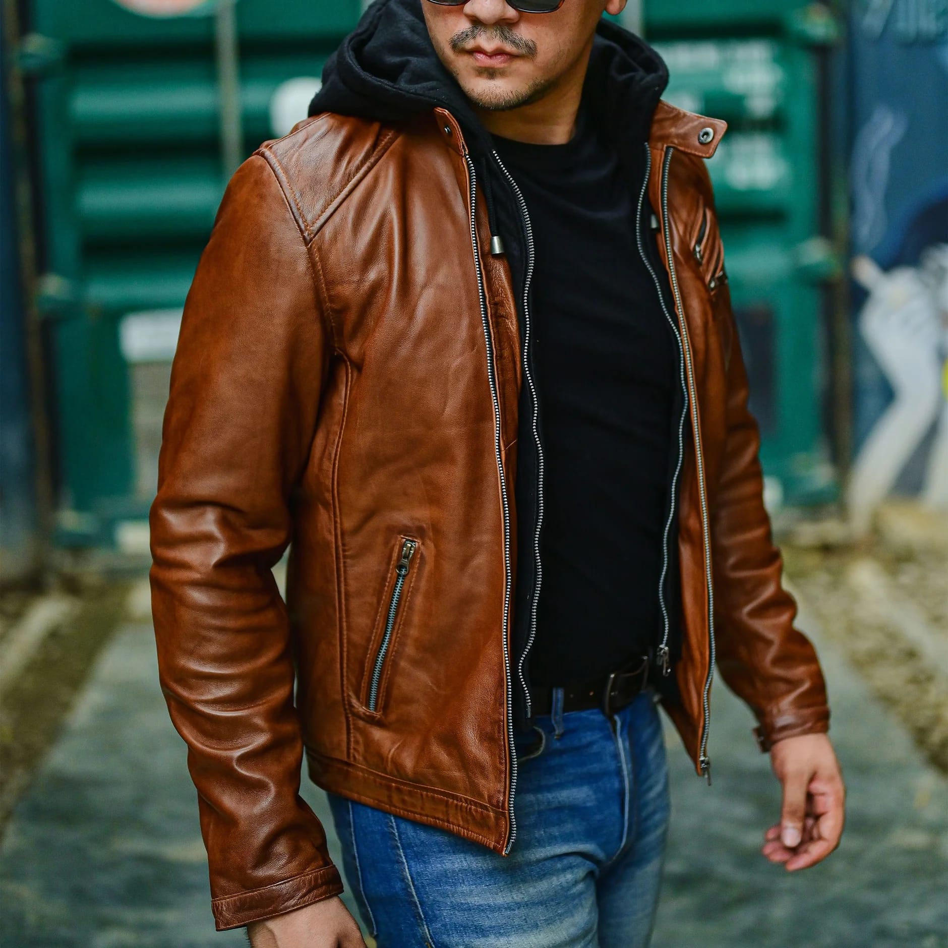 Warum die Herren Lederjacke Schwarz von Crone ein Statement für Qualität ist