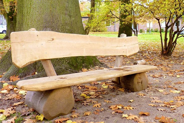 Bank aus Baumstamm: Stilvolle Sitzgelegenheiten für Ihr Zuhause