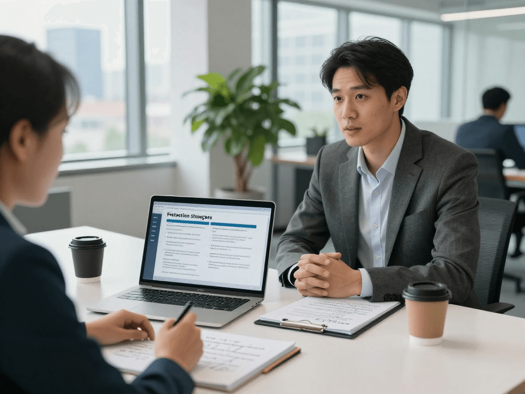 Startseite Datenschutzlösungen von MUNAS in professionellem Büro