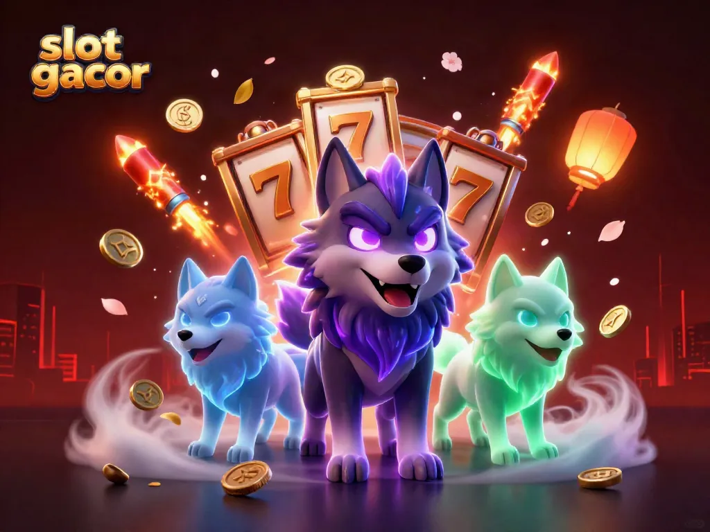 Experience the thrill of slot gacor with captivating 3D characters and dynamic gaming elements.