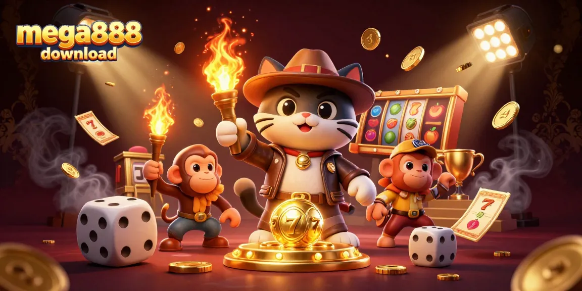 Engage in exciting gaming with mega888 download in a vibrant casino adventure.